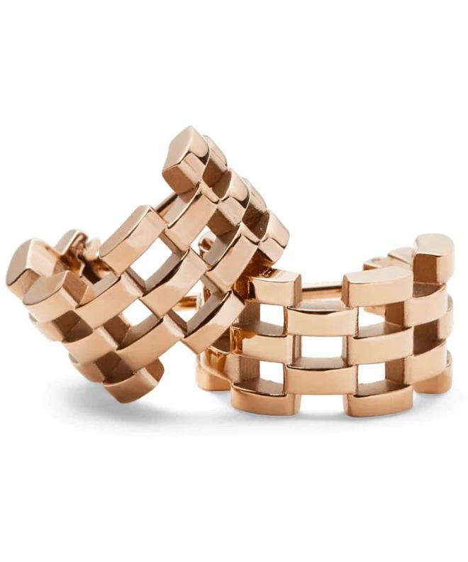 Náušnice Daniel Wellington 5-Link Rose Gold DW00400960