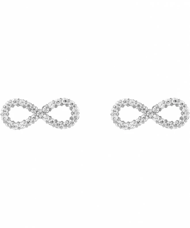 Náušnice Daniel Wellington Mirelle Infinity Silver DW00401616