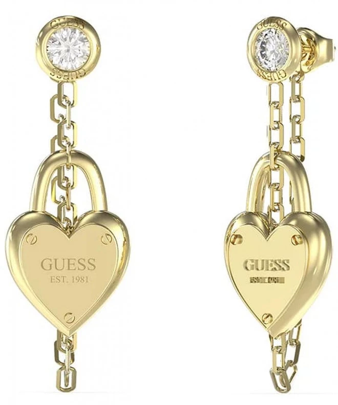 Náušnice Guess All You Need Is Love JUBE04212JWYGT/U