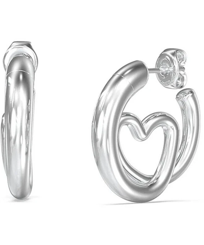 Náušnice Guess Iconique Silver JUBE05529JWRHT-U