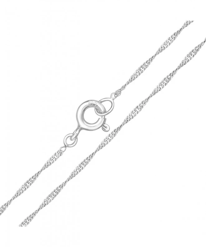 Řetěz Bonore Délka 45 cm, Šířka 1.2 mm - Stříbro 925 167651