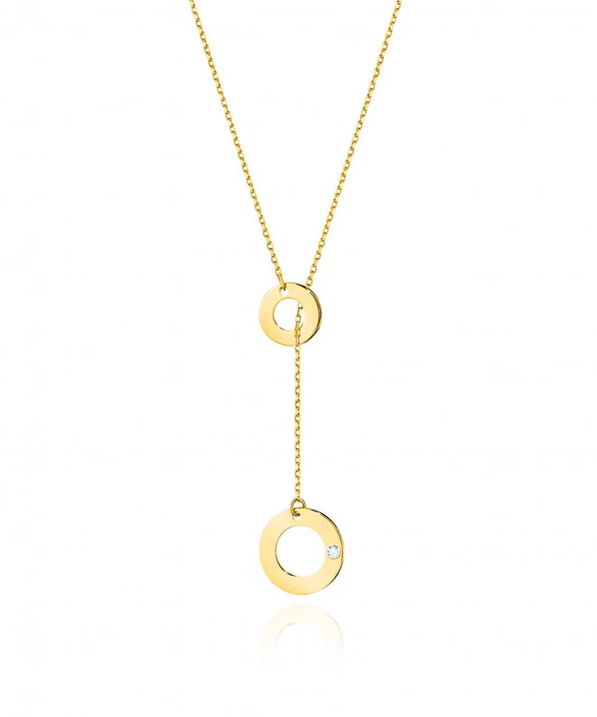 Řetěz Bonore Délka 46 + 6 cm (Nastavitelný - Rozšíření) - Zlato 585 173560
