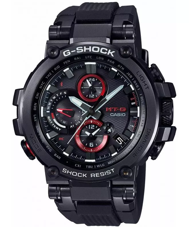 Hodinky pánské G-SHOCK Exclusive Metal Twisted G 2-Way Sync MTG-B1000B-1AER