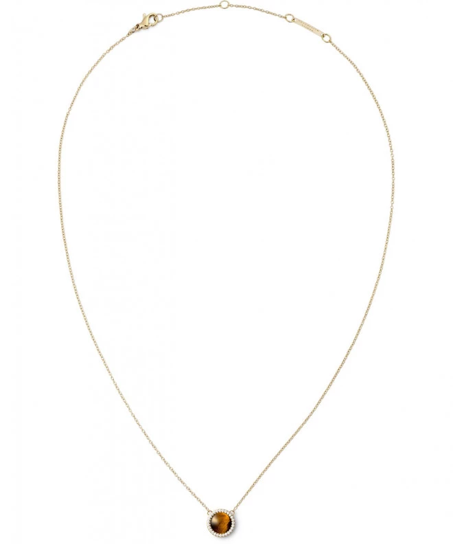 Náhrdelník Daniel Wellington Audrey Tiger Eye Gold DW00401445