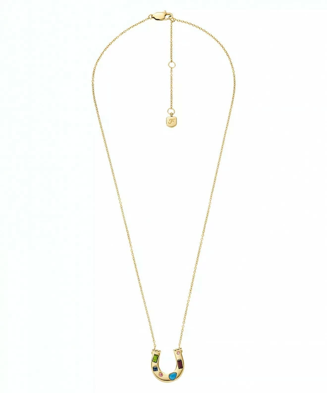 Náhrdelník Fossil Sutton The Good Luck Gold-Tone JF04903710