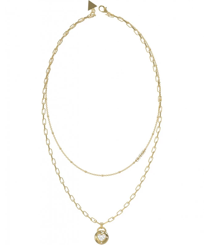 Náhrdelník Guess Rolling Hearts JUBN03348JWYGT-U