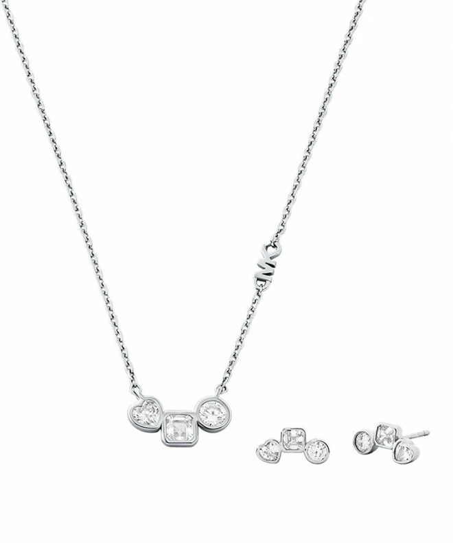 Náhrdelník Michael Kors Premium Silver SET MKC1767SET