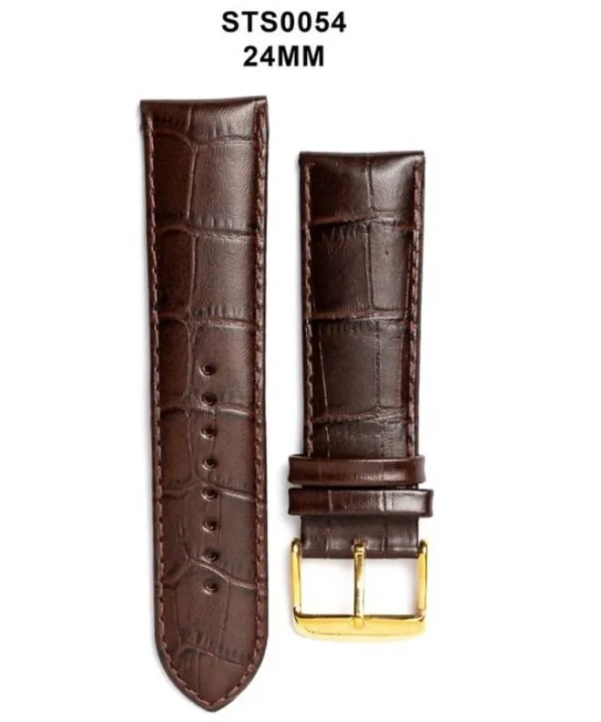 Řemínek Adriatica Leather 24 mm STS0054.1B24