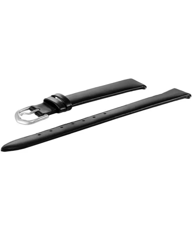 Řemínek Bisset Leather BS212 14/12 BLACK SHINY
