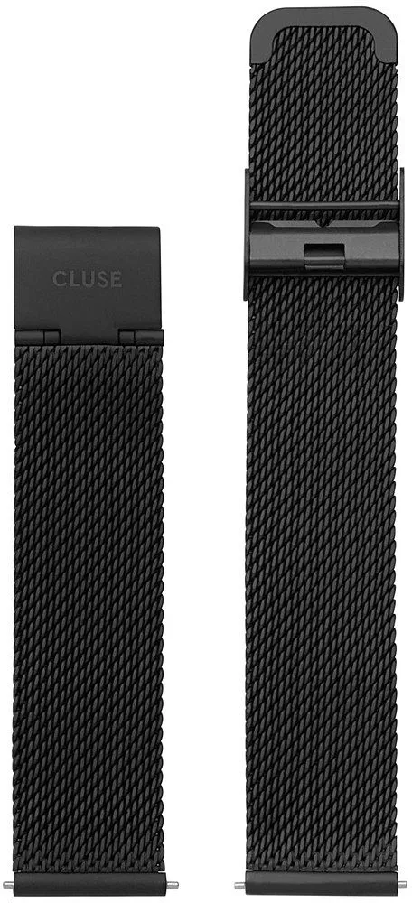 Řemínek Cluse Boho Chic Mesh Black 18 mm CLS048