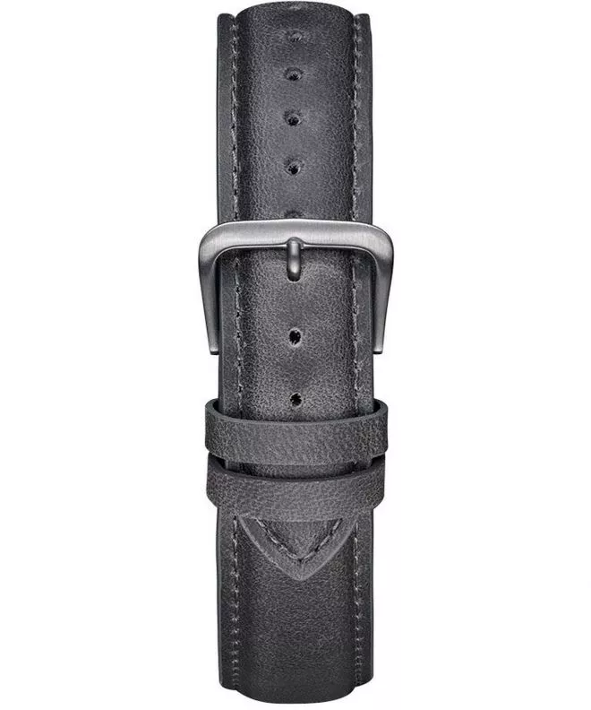 Řemínek Meller Grey Gunmetal Leather 20 mm GST-1GREY
