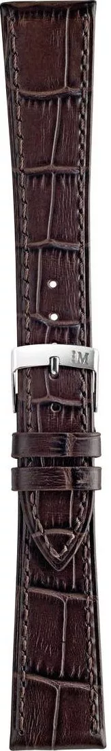 Řemínek Morellato Augusta Alligatore Calf Opaco Marrone Scuro 16mm A01X4218A95032CR16