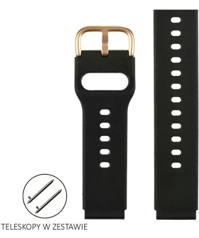 Řemínek Pacific Silicone 18 mm PCP00002