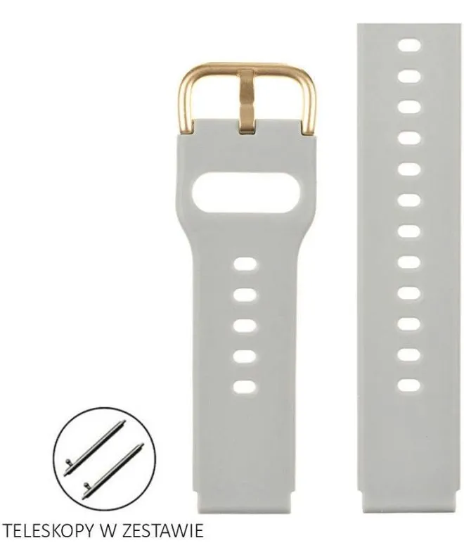 Řemínek Pacific Silicone 18 mm PCP00044