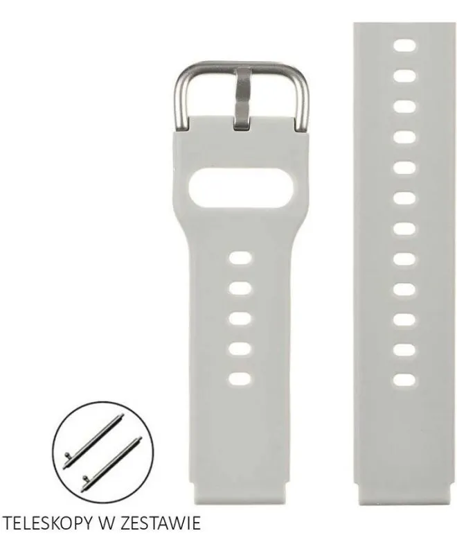 Řemínek Pacific Silicone 22 mm PCP00052