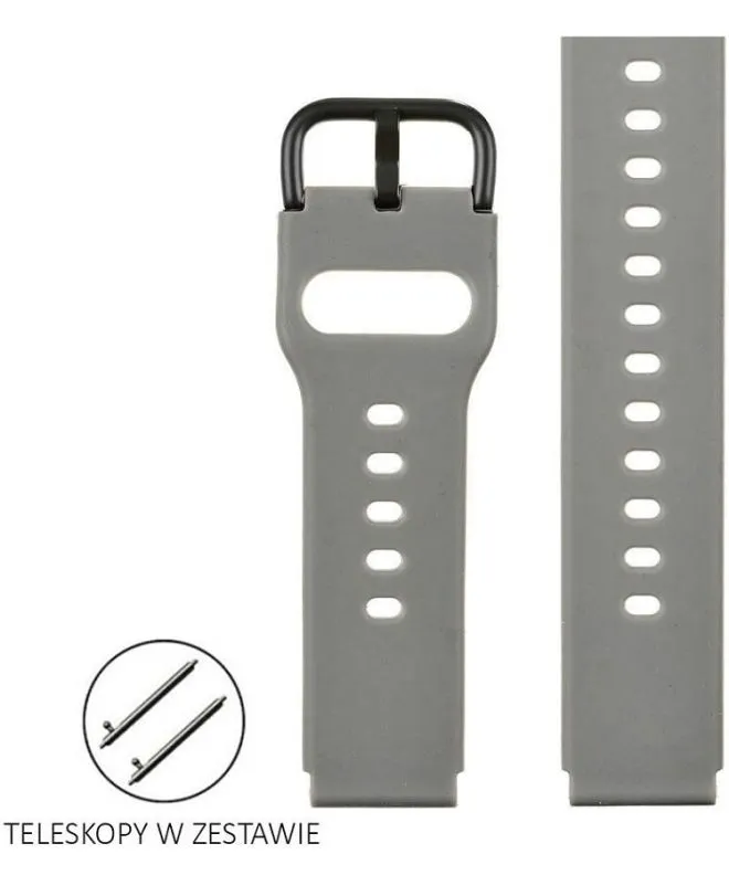 Řemínek Pacific Silicone 22 mm PCP00067