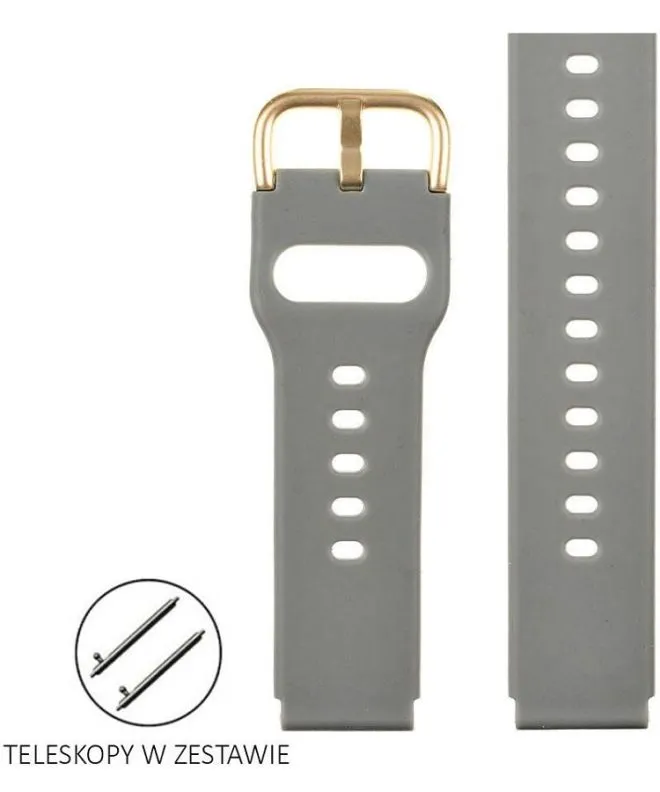 Řemínek Pacific Silicone 20 mm PCP00069