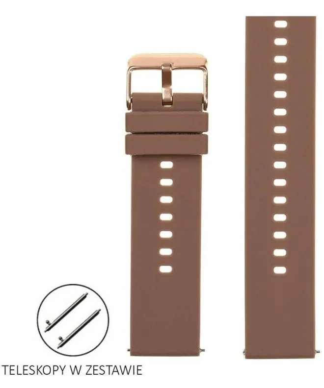 Řemínek Pacific Silicone 18 mm PCP00096