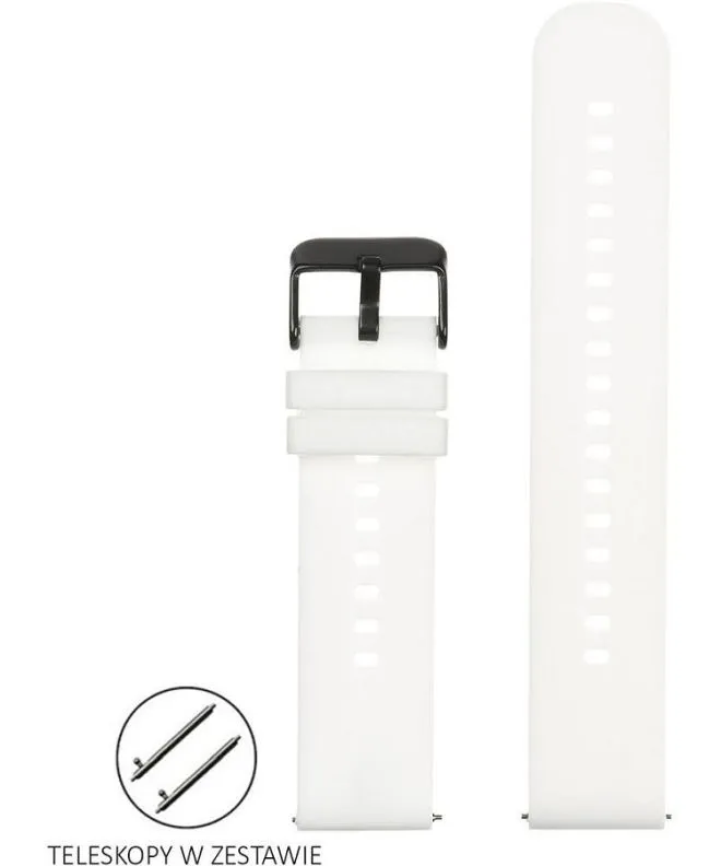 Řemínek Pacific Silicone 18 mm PCP00098