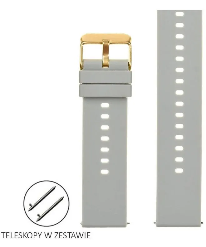 Řemínek Pacific Silicone 18 mm PCP00130