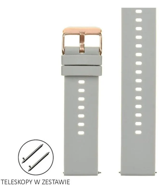 Řemínek Pacific Silicone 22 mm PCP00135