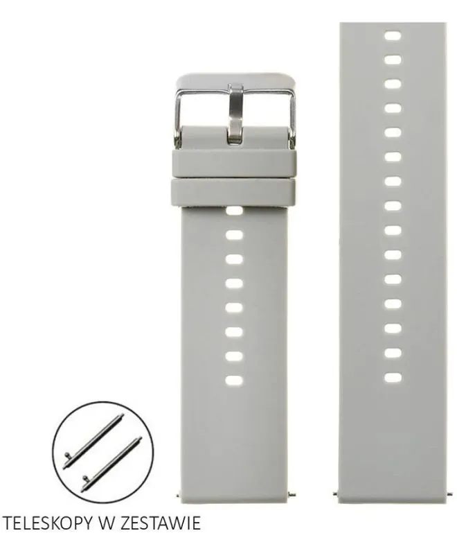 Řemínek Pacific Silicone 18 mm PCP00136