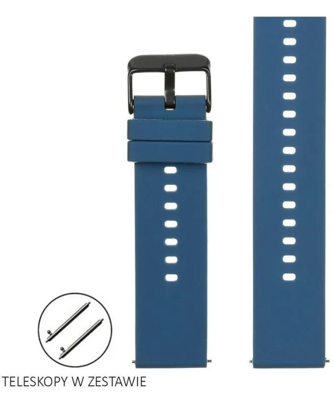 Řemínek Pacific Silicone 18 mm PCP00140