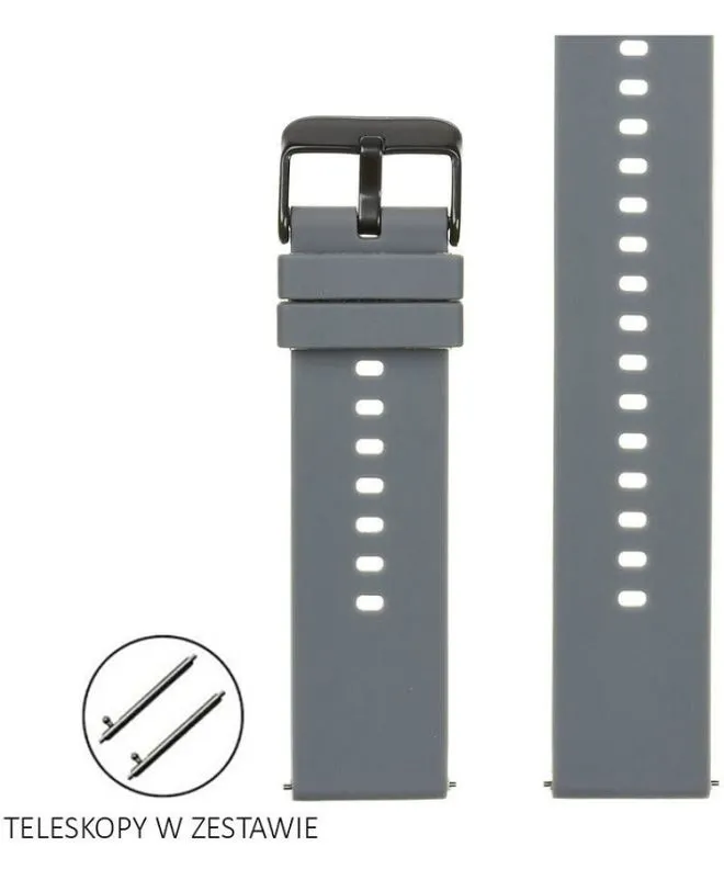 Řemínek Pacific Silicone 18 mm PCP00145