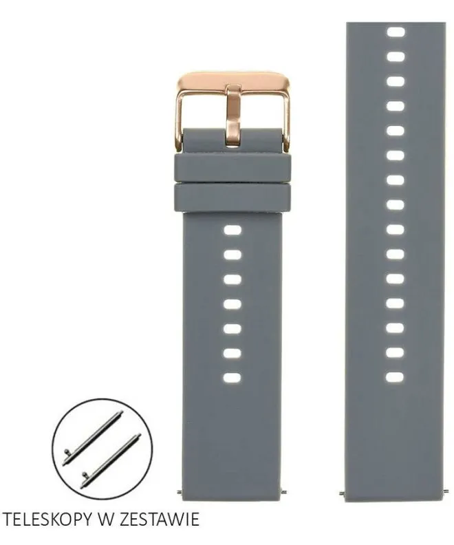 Řemínek Pacific Silicone 18 mm PCP00151