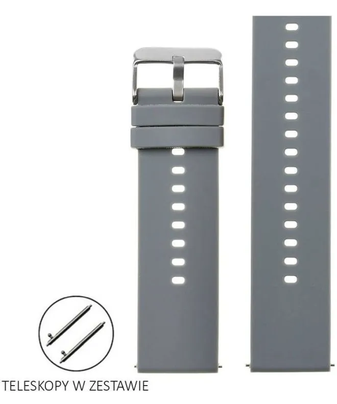 Řemínek Pacific Silicone 20 mm PCP00155