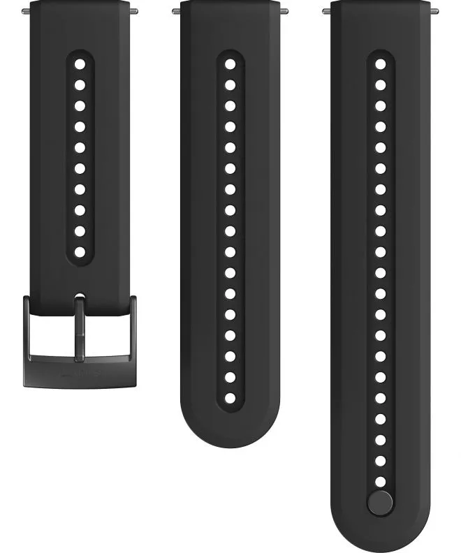 Řemínek Suunto Athletic 7 Charcoal Black S+M 24 mm SS050687000