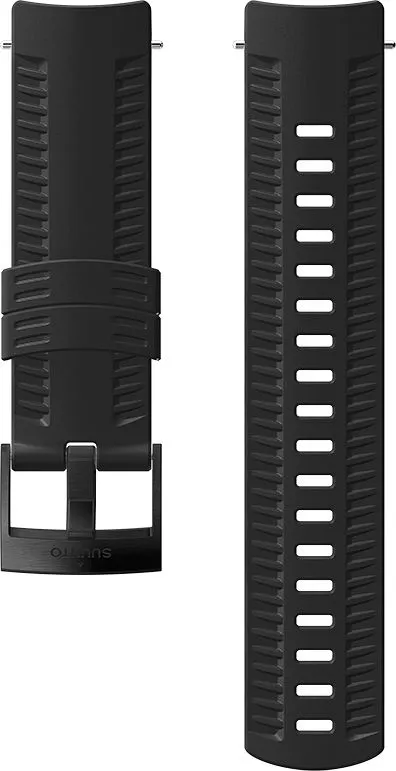 Řemínek Suunto Athletic Black Black Size M 24 mm SS050105000