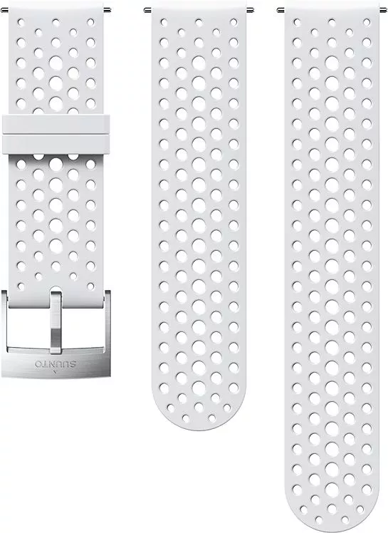 Řemínek Suunto Athletic White Steel Size S+M 24 mm SS050224000