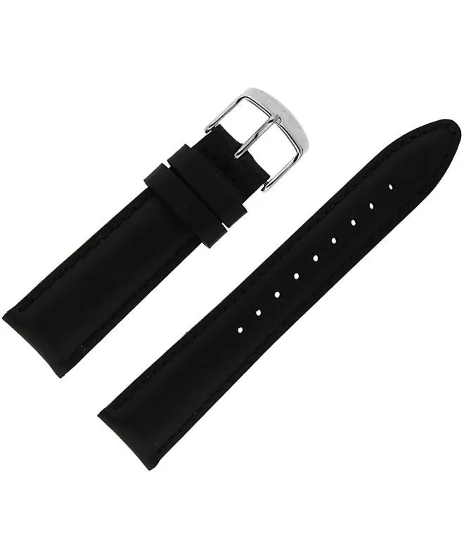 Řemínek Timex Black Leather 20 mm P2N339