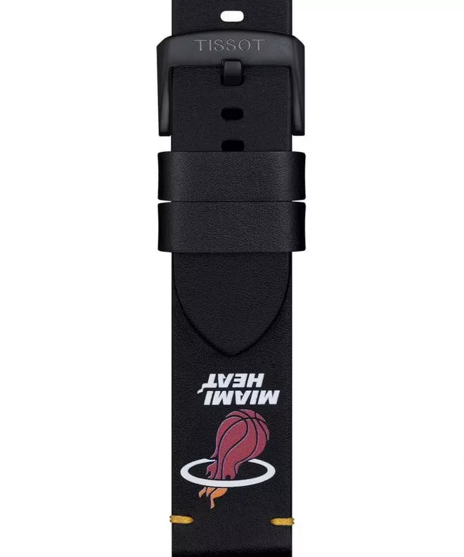 Reminek Tissot NBA Leather Strap Miami Heat Limited Edition 22 mm 22 mm T852.047.520