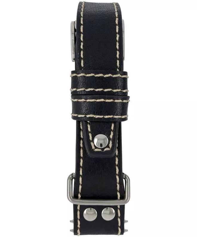 Řemínek Zeppelin Black Leather 9LJ28200V13P22