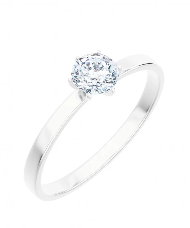 Prsten Bonore - Bílé Zlato 585 - Diamant 0,7 Ct 117269