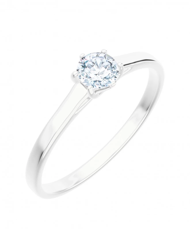 Prsten Bonore - Bílé Zlato 585 - Diamant 0,5 Ct 117237