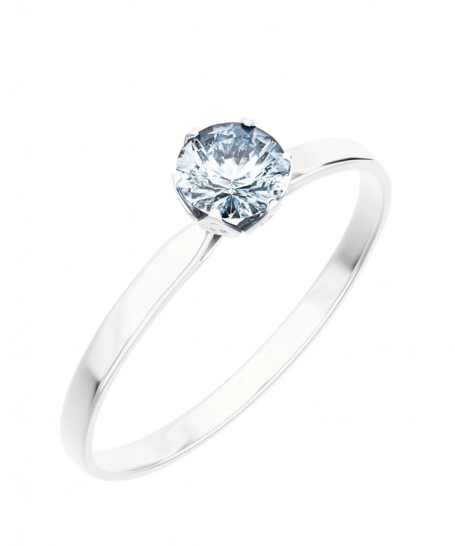 Prsten Bonore - Bílé Zlato 585 - Diamant 0,7 Ct 118259