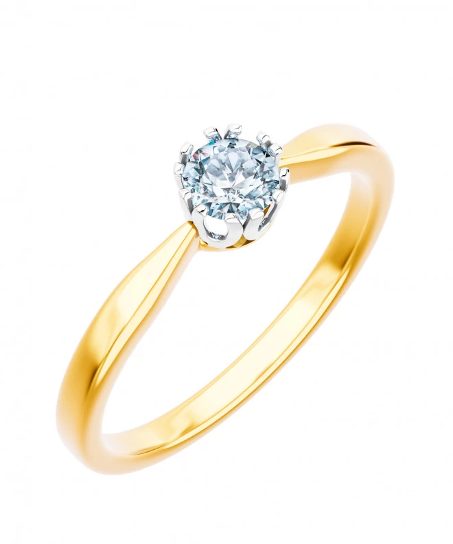 Prsten Bonore - Zlato 585 - Diamant 0,5 Ct 90313