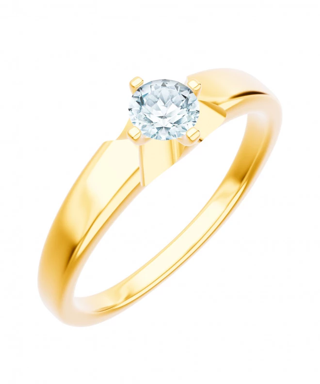 Prsten Bonore - Zlato 585 - Diamant 0,4 Ct 90285
