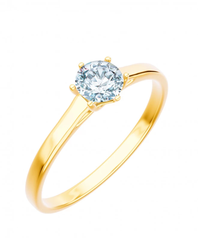 Prsten Bonore - Zlato 585 - Diamant 0,7 Ct 91343