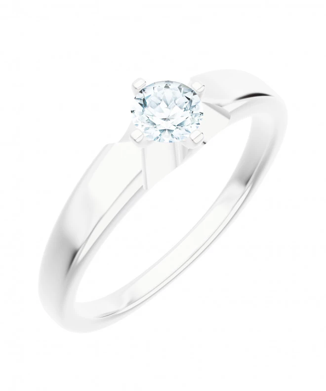 Prsten Bonore - Bílé Zlato 585 - Diamant 0,4 Ct 116222
