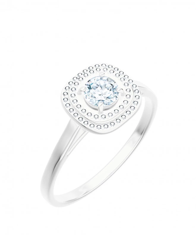 Prsten Bonore - Bílé Zlato 585 - Diamant 0,4 Ct 105791