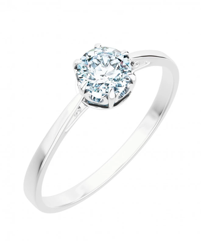 Prsten Bonore - Bílé Zlato 585 - Diamant 0,7 Ct 118263