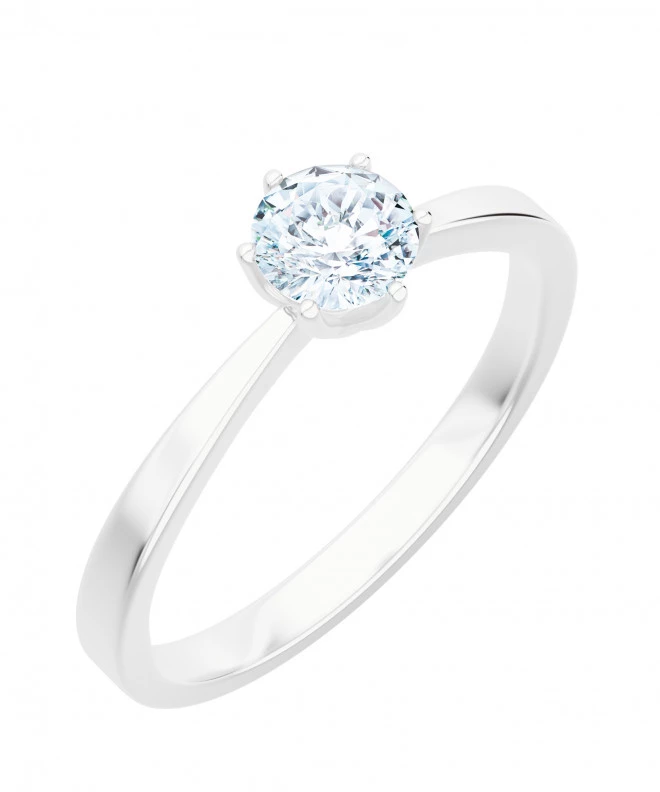 Prsten Bonore - Bílé Zlato 585 - Diamant 0,7 Ct 118285