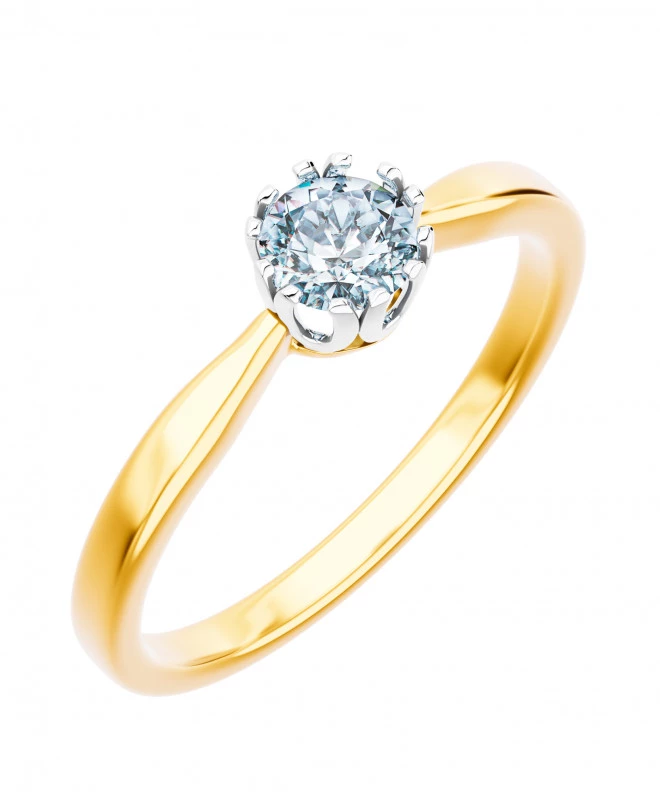 Prsten Bonore - Zlato 585 - Diamant 1 Ct 91345