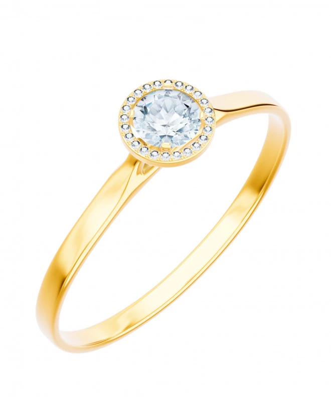 Prsten Bonore - Zlato 585 - Diamant 0,4 Ct 92347