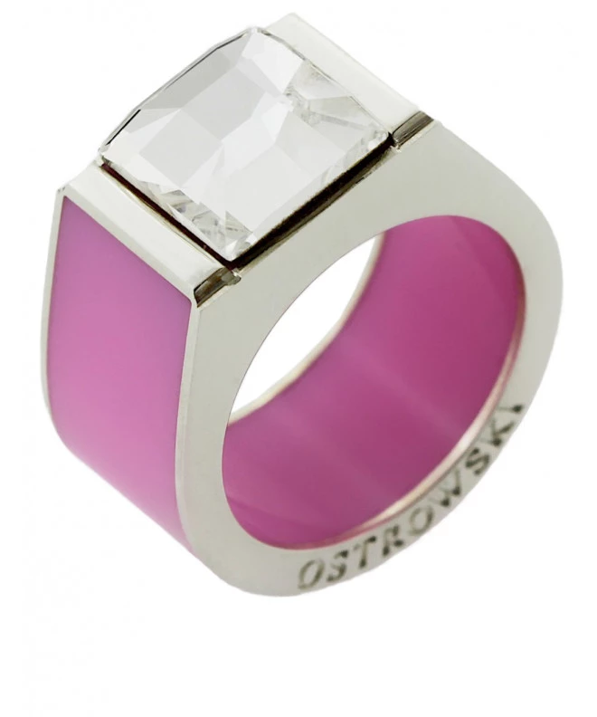 Dámské prsten Ostrowski Design Classic Pink CLS-R-SW-17-rozowy CLS-R-SW-17-rozowy