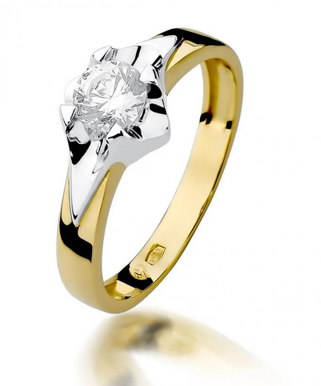 Prsten Bonore - Zlato 585 - Diamant 0,5 Ct 90292